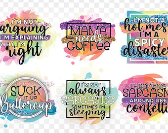 Sarcastic sublimation Bundle png, Tumbler PNG Files, Sarcastic PNG Files, Funny PNG Files, Funny sublimation bundle Adult