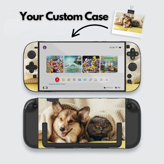 Nintendo Switch 2 7.9インチ用 パーソナライズカスタムフォトスイッチ