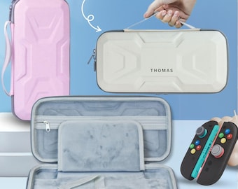 Switch 2 Carrying Case with Thumb Grips Caps for NS Switch 2 2025 7.9", Protective Hard Shell Travel Cover, 10 Game Cartridge Slot
