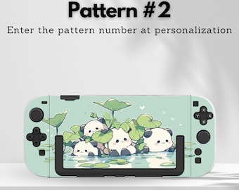 Cute Panda Art Switch Case for Nintendo Switch 2 7.9