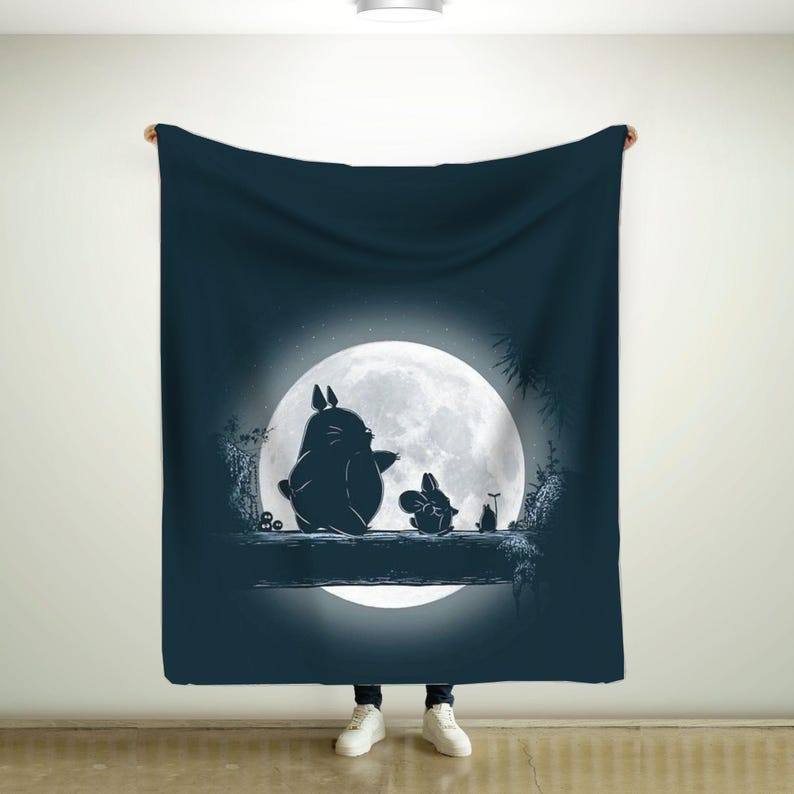 Cute Anime Cartoon Characters Fan Art Throw Blanket, Super Soft Cozy Fleece, Lightweight Plush Bedding Couch Blanket, Home Decor 2