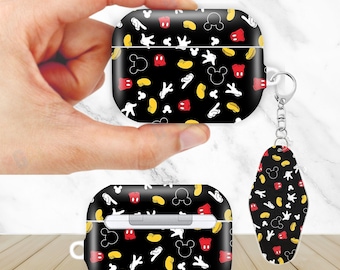 Cute Cartoon Fanart Aesthetic AirPods Case for AirPods Pro 3 2 1, AirPod 4 3, AirPod 2 1 Gen, Aesthetic Cover with Keychain Keyring