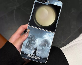 Personalized Anime Gaming Theme Galaxy Flip Phone Case for Samsung Galaxy Z Flip 7 7FE, Flip 6 5 , Galaxy Z Flip7 6 5, Shock Absorbent Cover