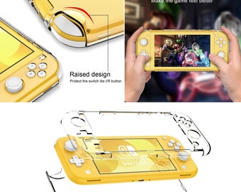 Clear Case Compatibility With Switch Lite, Hard Transparent Full