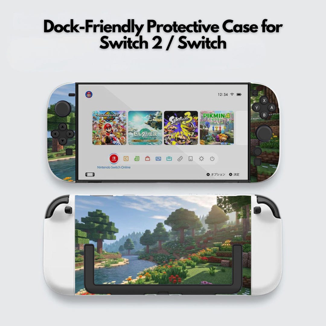 Boxypixel Switch Cute Gaming Pixel Art Switch Case for Nintendo Switch 2, Switch OLED ...