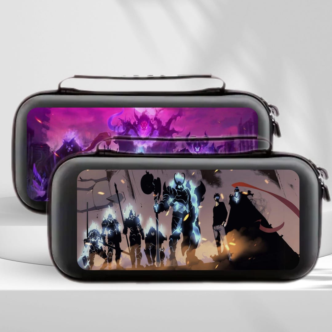 Solo Leveling Fanart Carry Switch Case for Nintendo Switch 2/switch ...