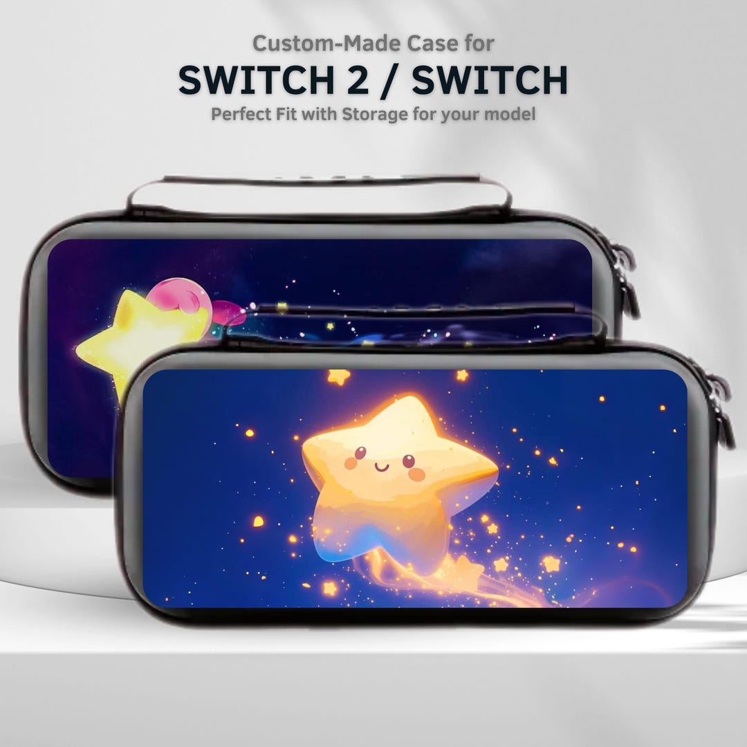 Cute Stars Carry Switch Case for Nintendo Switch 2/switch OLED ...