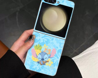 Cute Anime Fan Art Galaxy Z Flip Phone Case for Samsung Galaxy Z Flip 7 7FE 6, Flip 5 4 3, Galaxy Z Flip7 Flip6 Flip5, Shock Absorbent Cover