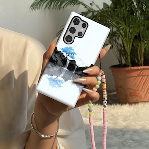 Anime Serene Landschaft Galaxy Handyhülle Kompatibel mit MagSafe für Samsung Galaxy S26 S25 S24 S23, Galaxy S Ultra Plus, Galaxy A55 A54 A53
