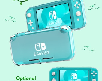 Coque transparente souple personnalisée pour Switch Lite, coque personnalisée avec nom, coque de protection complète transparente en TPU souple, accessoires de bricolage NS Switch Lite