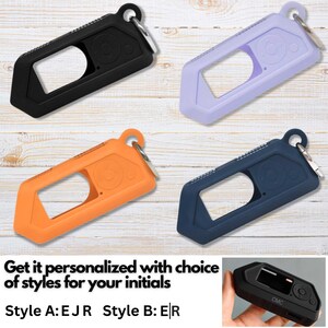 Custodia protettiva personalizzata per Flipper Zero, custodia con moschettone portachiavi