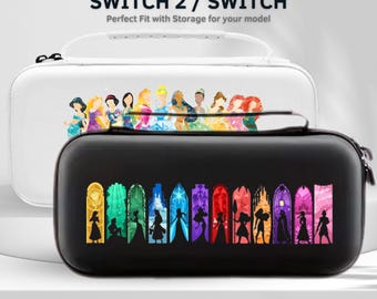 Nintendo Switch 2/Switch OLED用キュートなプリンセスキャリー Nintendo Switch 2/Switch OLED用キュートなプリンセスキャリー