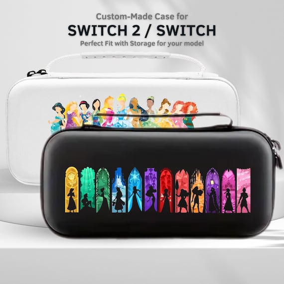 Nintendo Switch 2/Switch OLED用キュートなプリンセスキャリー