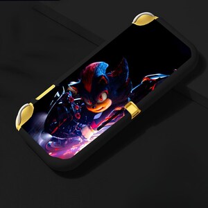 Leuke Dark Rider Fanart-zachte hoes voor Nintendo Switch Lite, Switch Lite-hoes met accessoires, schermbeschermer, handgreep reisetui