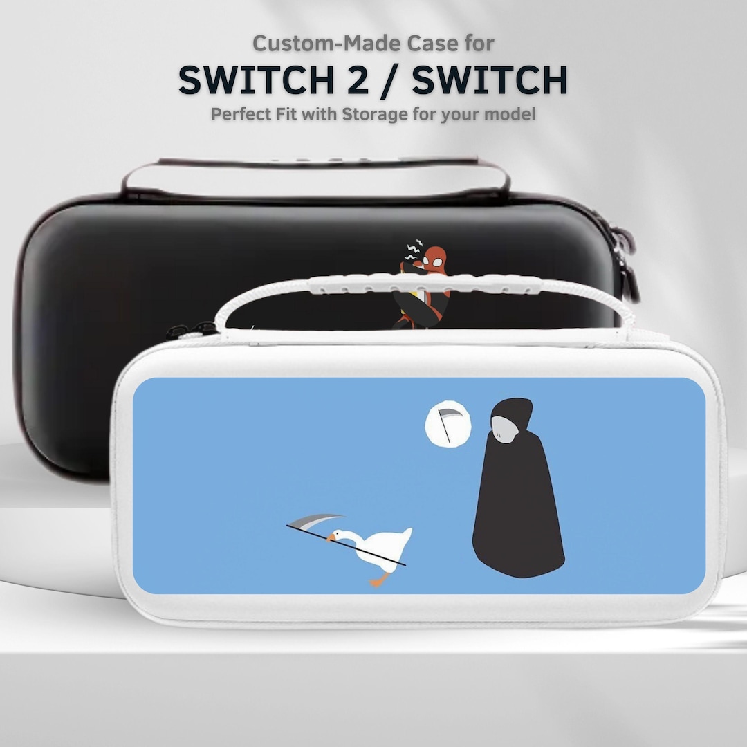 Cute Funny Goose carry Switch Case for Nintendo Switch 2/switch OLED ...