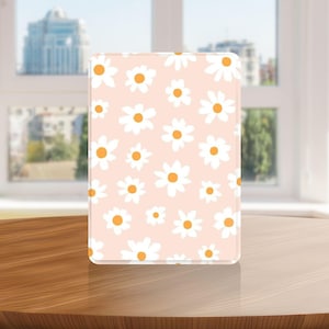 Cute Floral Kindle Case with Hand Strap for Kindle 6 6.8 7 inch, Paperwhite 12 11, Kindle Colorsoft/Scribe/Oasis, Kindle 11 10 Gen