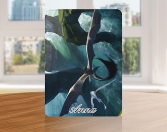 Funda personalizada para Kindle con diseño de dragón de dibujos animados y correa de mano para Kindle 6.8/7", Paperwhite 12/11, Kindle Colorsoft/Scribe/Oasis, Kindle 11/10