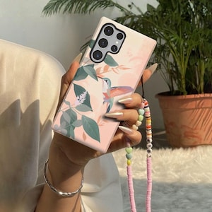Hummingbird Galaxy Phone Case Compatible with MagSafe for Samsung Galaxy S26 S25 S24 S23, Galaxy S Ultra Plus, Galaxy A55 A54 A53