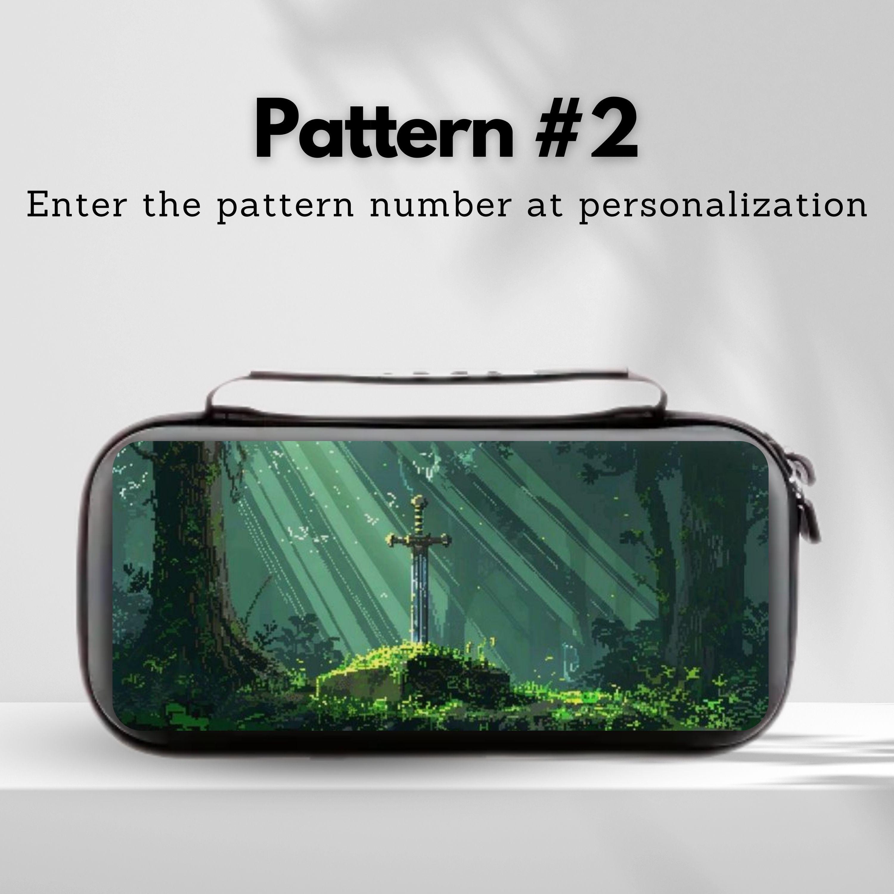 Hero Journey Gaming Scenery Fanart Switch Travel Case: Protective