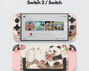 Cute Giant Panda Switch Case for Nintendo Switch 2 7.9