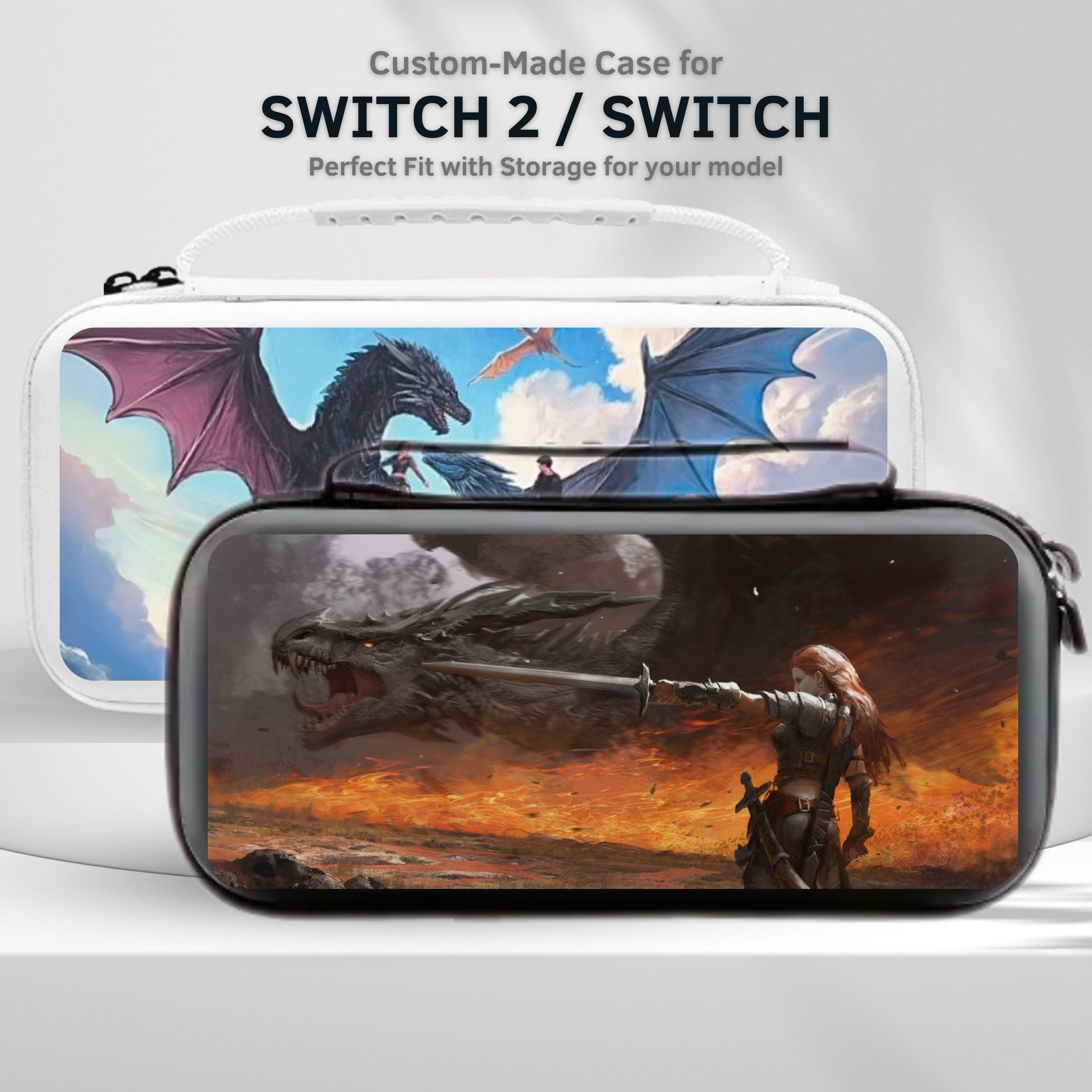 Dragon Riders Carry Switch Case for Nintendo Switch 2/switch OLED
