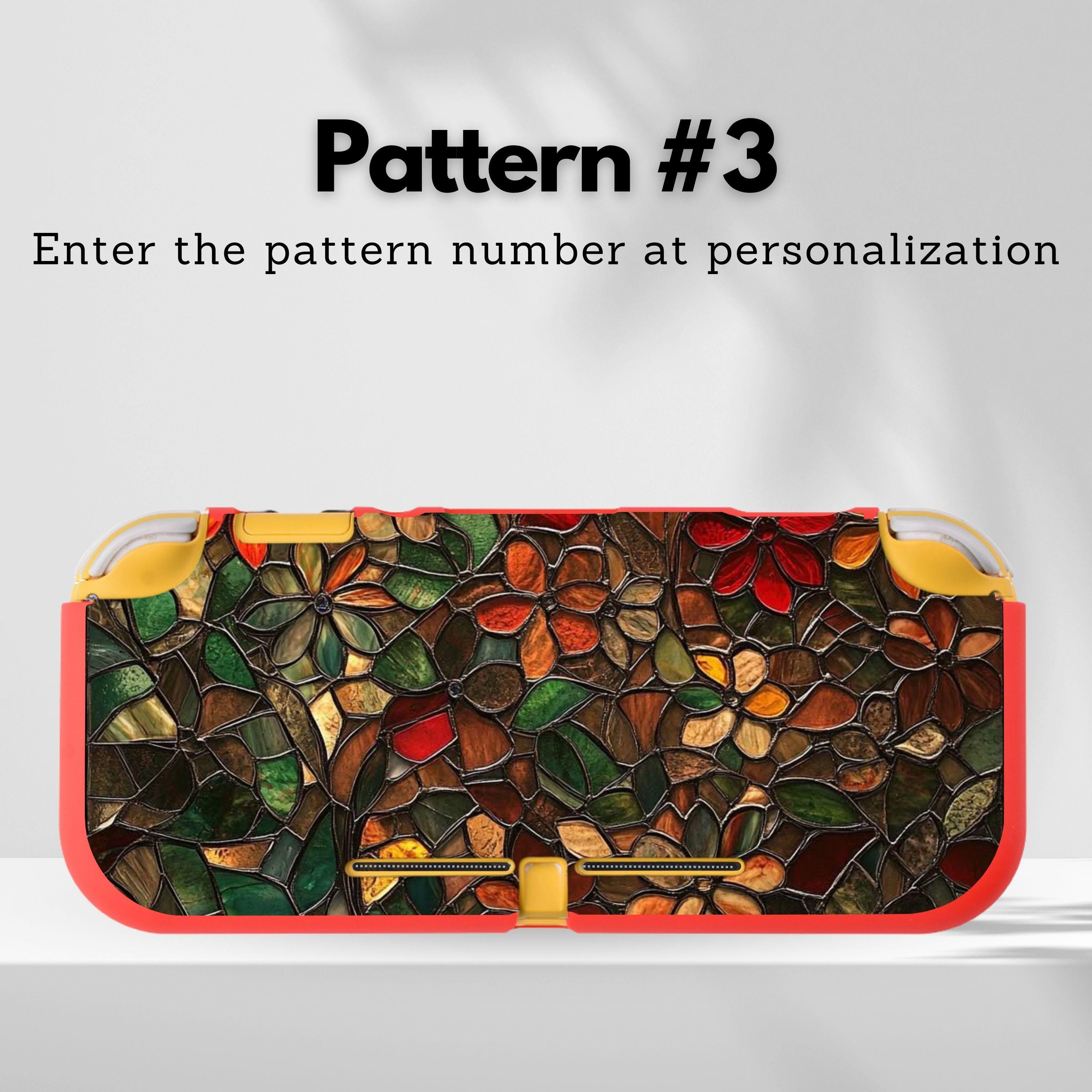 Botanical Stained Glass Case for Nintendo Switch Lite, Switch Lite