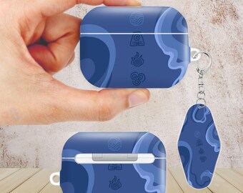 Anime Symbols Fanart AirPods Case for AirPods Pro 3 2 1, AirPod 5 4 3 2 1, Protective Cover with Keychain