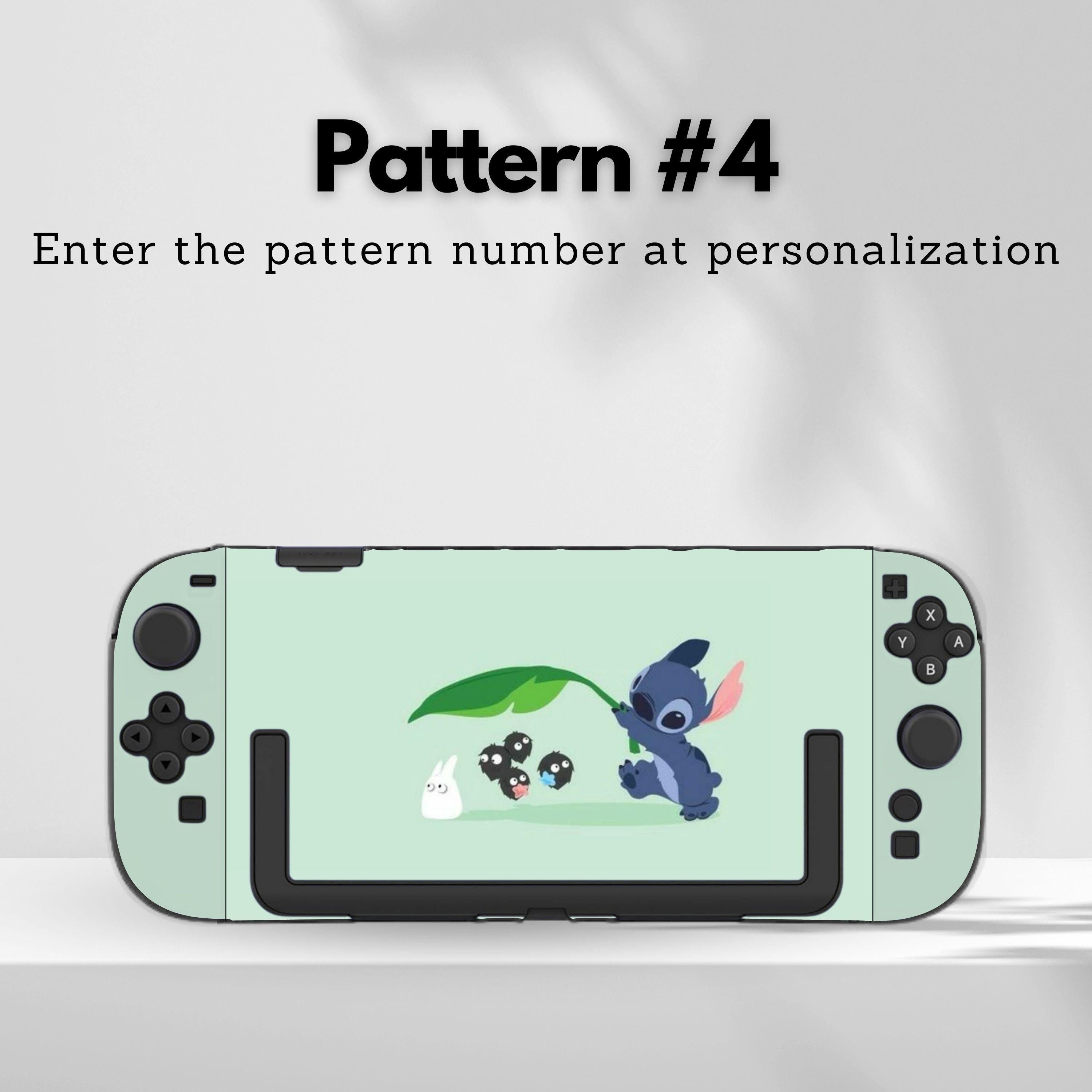 Cute Monster Fanart Tropical Flower Switch Case for Nintendo