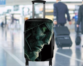 Anime Theme Fanart Luggage Cover, Travel Suitcase Protective Cover, Size Available for 18-32 Inch