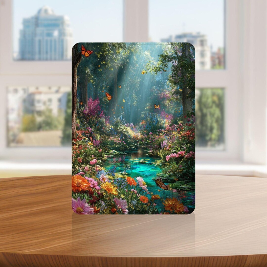 Cute Wildflower Kindle Case With Hand Strap for Kindle 6 6.8 7 Inch ...