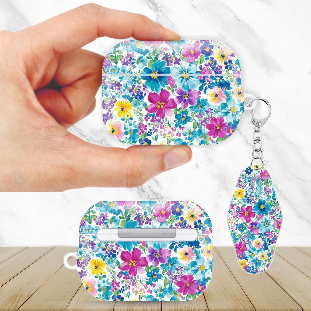Cute Flower Aesthetic Airpods Case For Airpods Pro 3 2 1 AirPod 4 3 