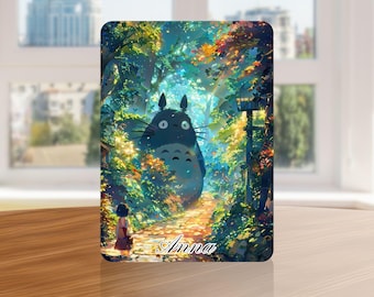 Funda personalizada para Kindle con diseño de anime y correa de mano, compatible con Kindle 6, 6.8 y 7", Paperwhite 12 y 11, Kindle Colorsoft/Scribe/Oasis y Kindle 11 y 10.