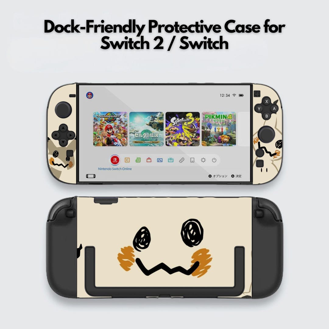 Gaming Monster Fanart Switch Case for Nintendo Switch 2 7.9