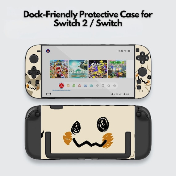 Gaming Monster Fanart Switch Case for Nintendo Switch 2 7.9