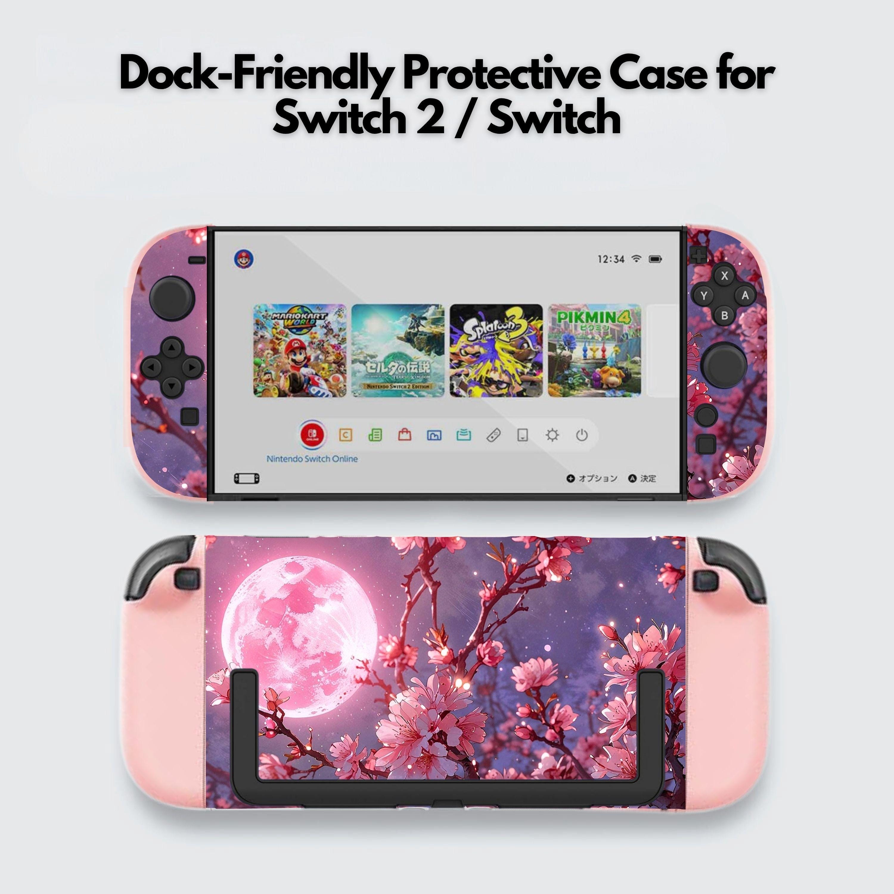Cute Moon Switch Case for Nintendo Switch 2 7.9
