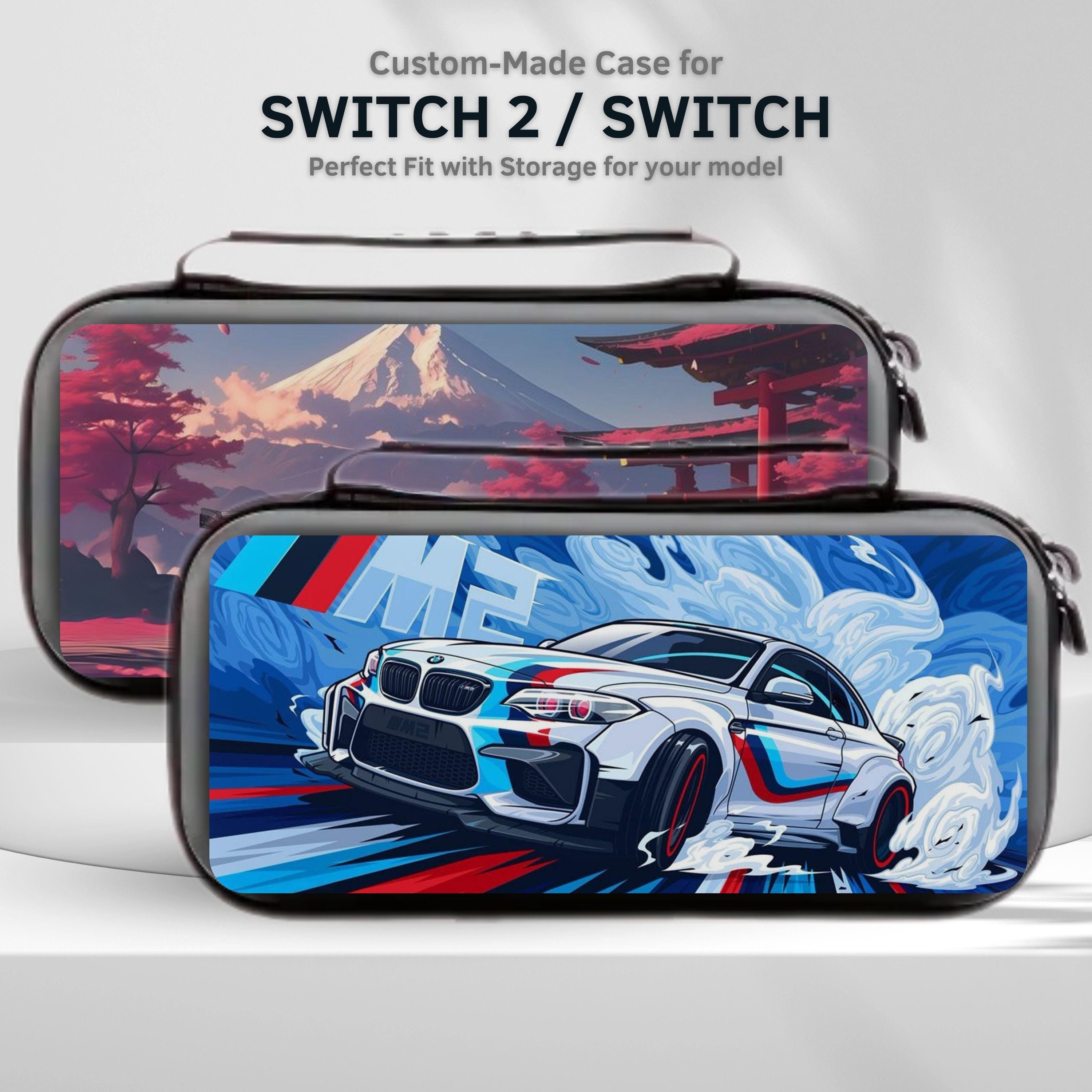 Cute Racing Car Carry Switch Case for Nintendo Switch 2/switch