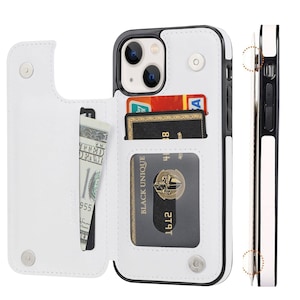 Étui portefeuille esthétique floral rétro avec porte-cartes pour iPhone 17 16 15 14 13 Pro Max Plus, Samsung Galaxy S26 S25 S24 Ultra Plus image 8