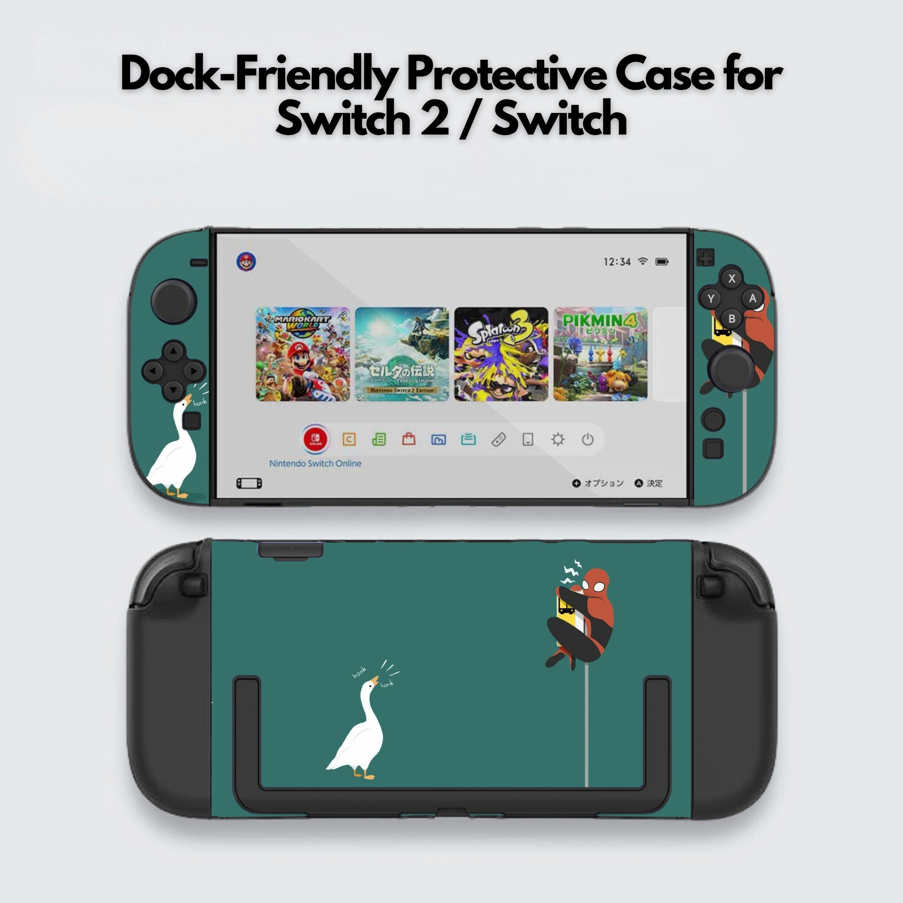 Cute Funny Goose switch Case for Nintendo Switch 2 7.9