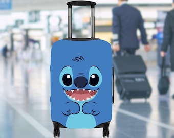 Cartoon Anime Fanart Luggage Cover, Travel Suitcase Cover Protector Skins, Custom Photo Print Available Fits for 18-32 Inch Trip Luggage