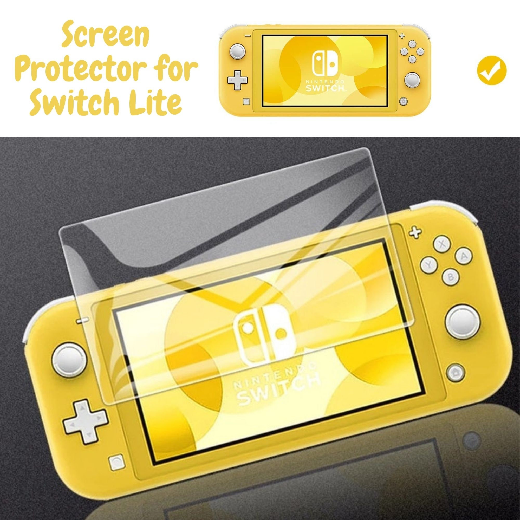 Clear Case Compatibility With Switch Lite, Hard Transparent Full