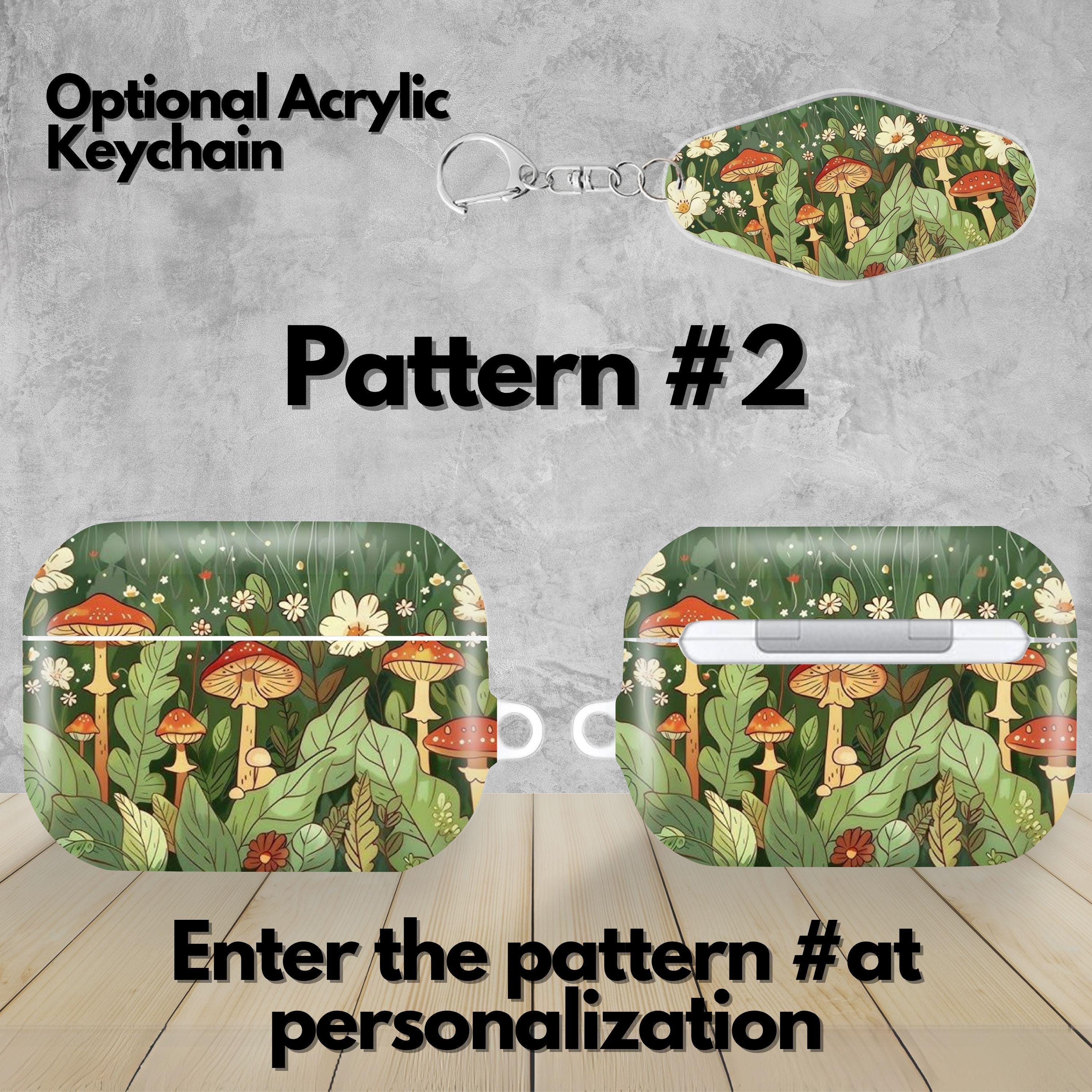 Whimsical Mushroom Aesthetic Airpods Case for Airpods Pro 3 2 1