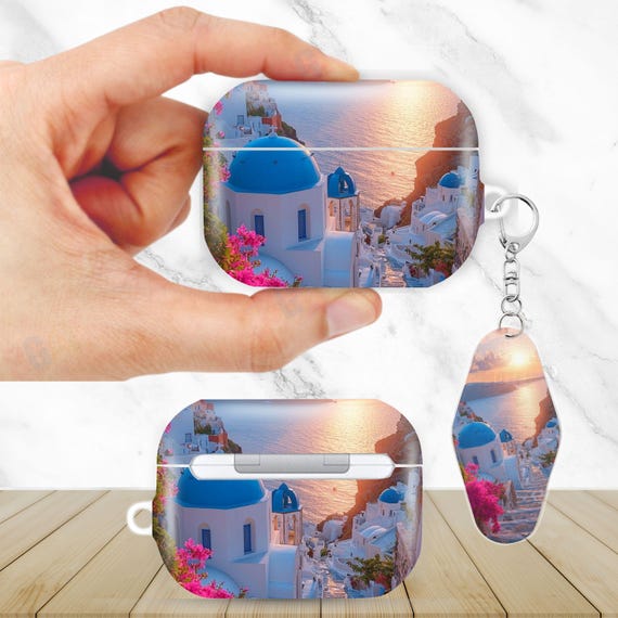 Aesthetic Airpod Case Gen Cute Summer Greece Aesthetic AirPods