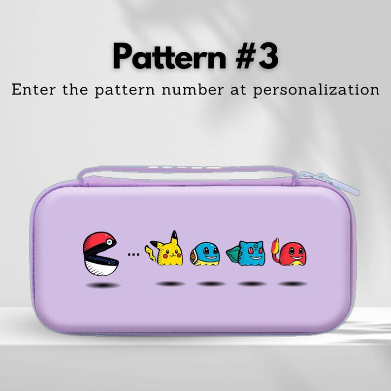 Cute Monster Fanart Carry Switch Case for Nintendo Switch 2/switch OLED ...