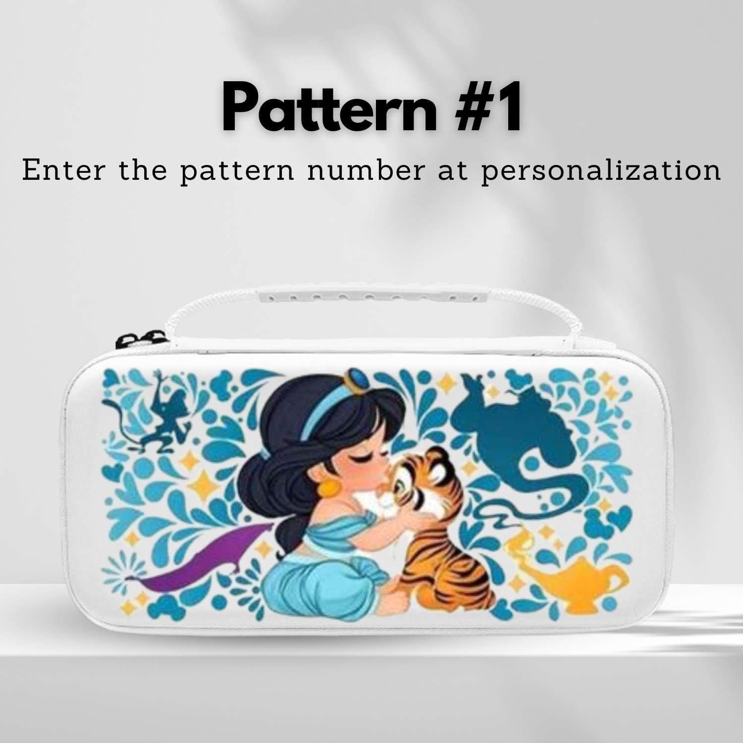 Cartoon Princess Carry Switch Case for Nintendo Switch 2/switch