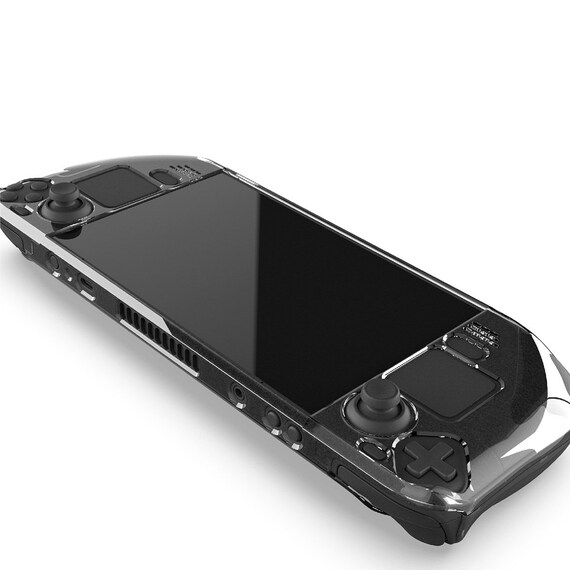 Clear Case for Steam Deck, Hard Transparent Full Protection Cover