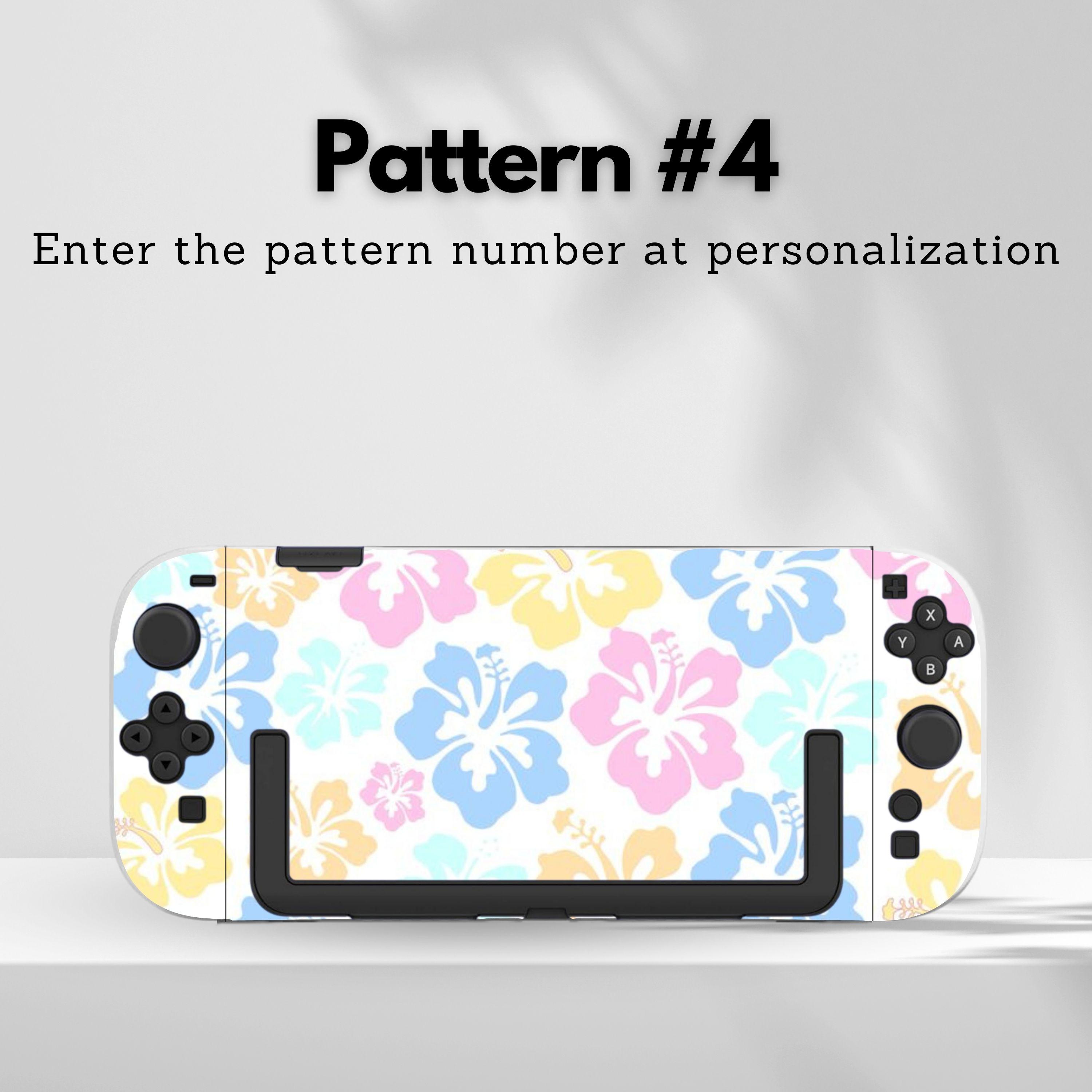 かわいいトロピカルフラワーデザインのNintendo Switch 2（7.9インチ