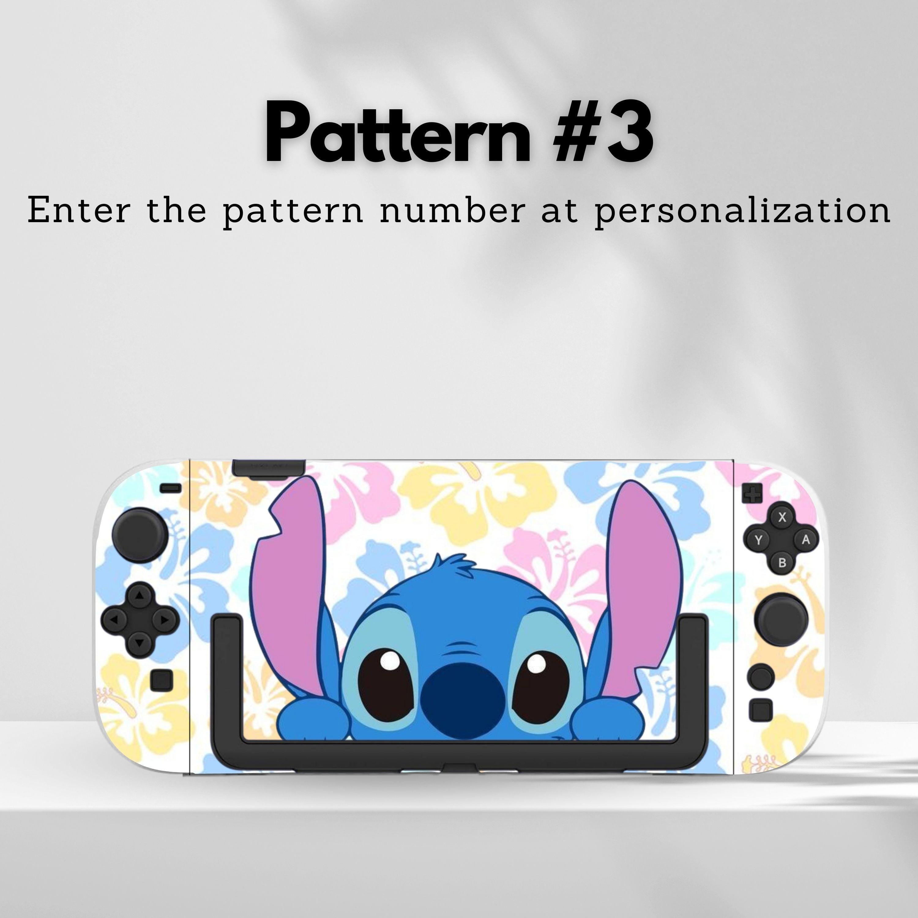Cute Monster Fanart Tropical Flower Switch Case for Nintendo