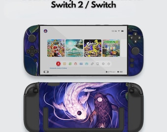 Anime Theme Fanart Switch Case for Nintendo Switch 2, Switch OLED, Dock-Friendly Protective Snap Cover, Hard Shell