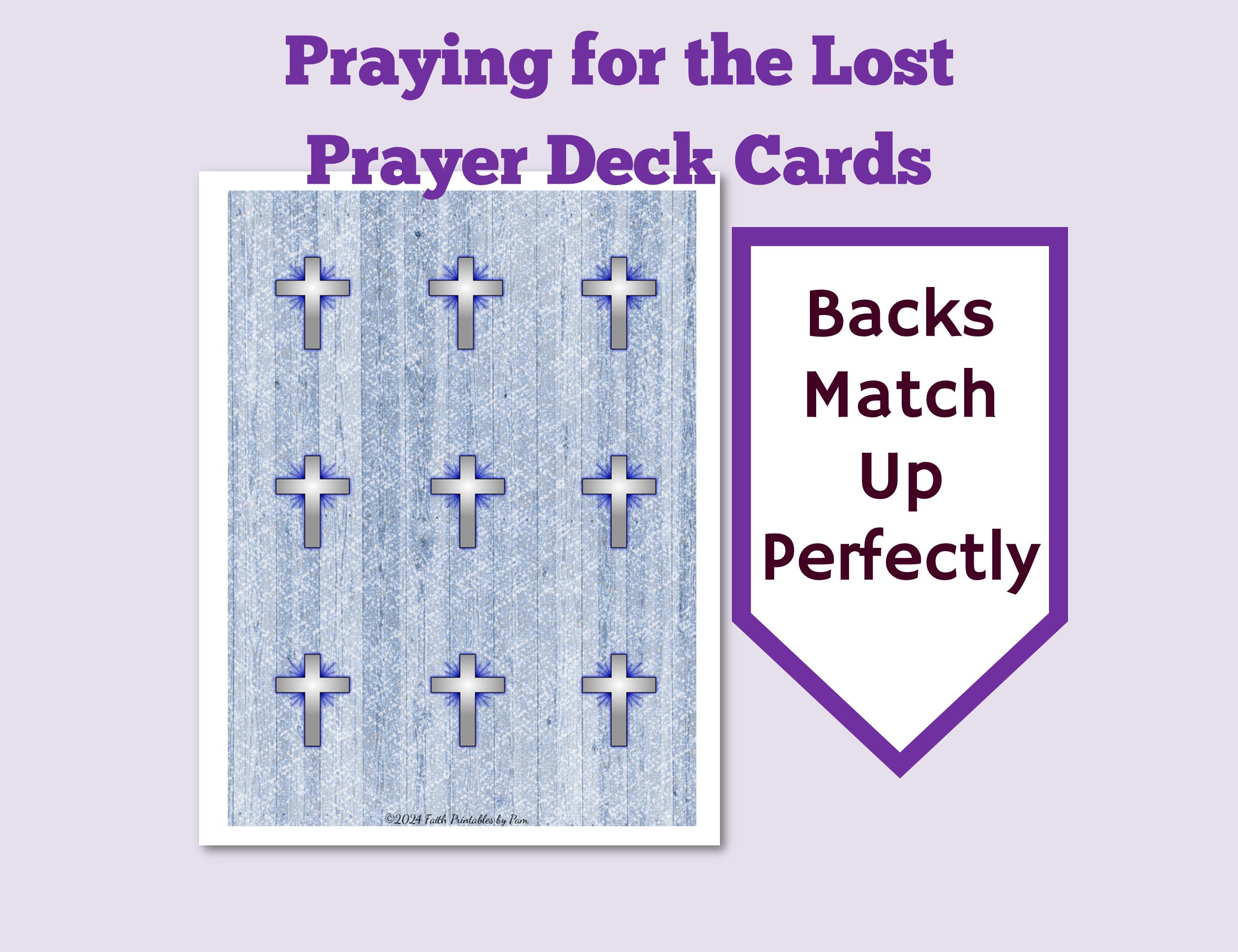 Praying for the Lost Card Deck, Prayer Card Deck, How to Pray for the ...