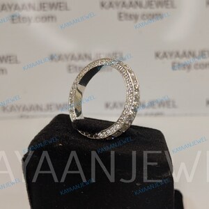 1.70Ct White Round Cut Diamond Engagement Wedding Ring in 925 Sterling Silver,Eternity Band,Gift For Women,Unique Engagement Ring,Band,Gifts
